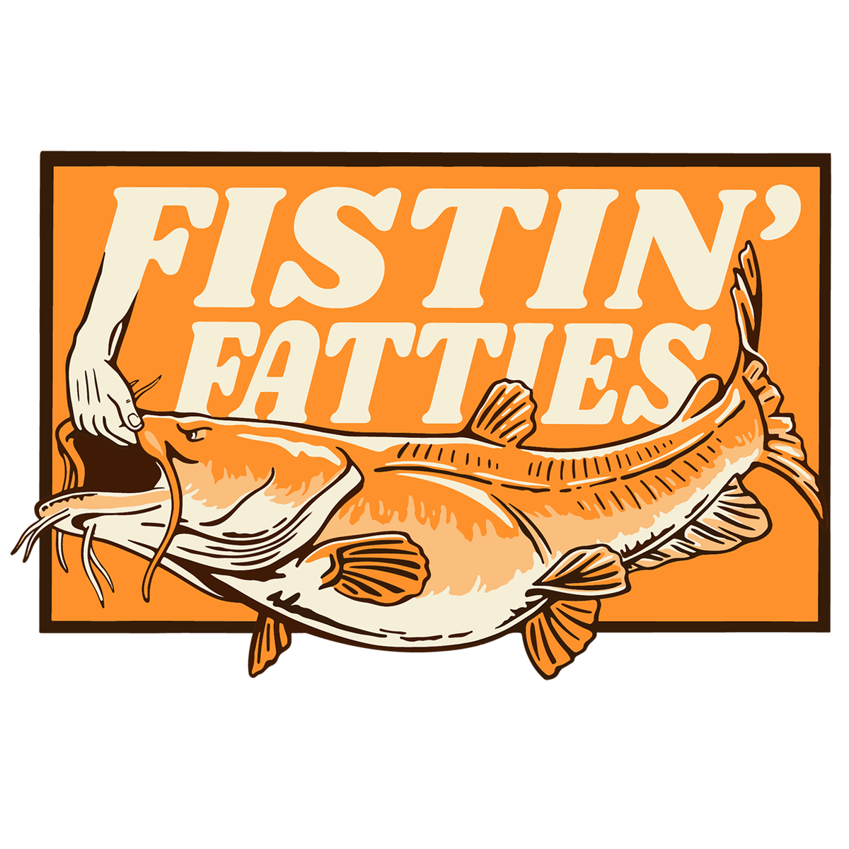 Fistin Fatties Orange Patch